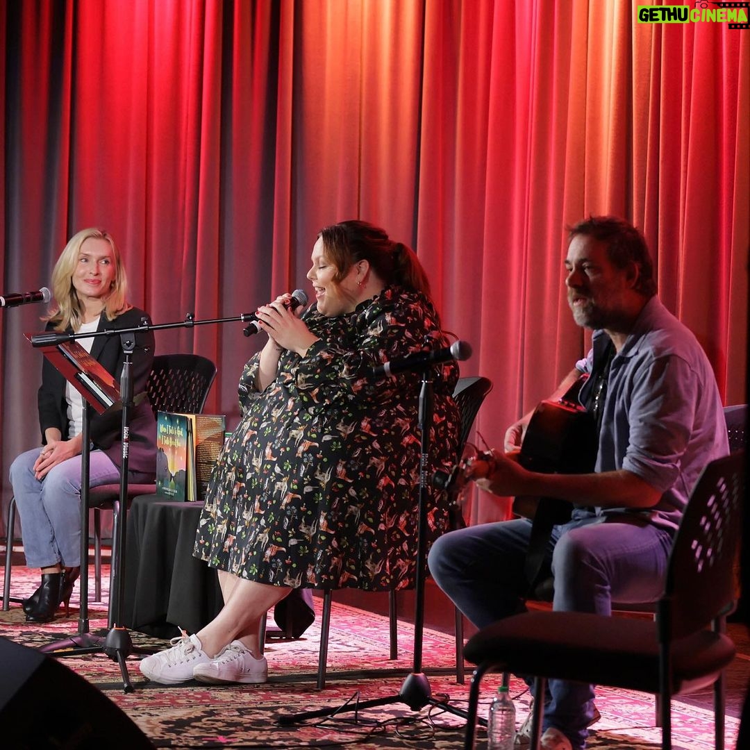 Chrissy Metz Instagram - Dreamed of a lovely day like the one we had with #ChrissyMetz. 💗 Chrissy and Bradley Collins joined us for a special family program, including a reading of her children's book ‘When I Talk to God, I Talk About You’ and a performance of songs from her accompanying album 'Prayed For This Day.' The program also included a short discussion and book signing. GRAMMY Museum