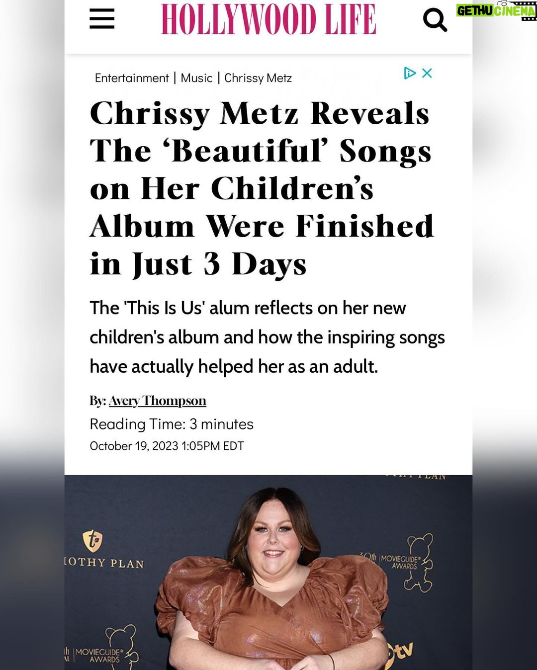 Chrissy Metz Instagram - So thankful for the love on ‘Prayed for This Day’ 💛🪺 #prayedforthisday