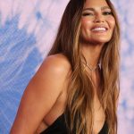 Chrissy Teigen Instagram - green carpet fashion awards. beautiful event celebrating wonderful humans! thank you for having us. not sure what you won John but congrats!!
