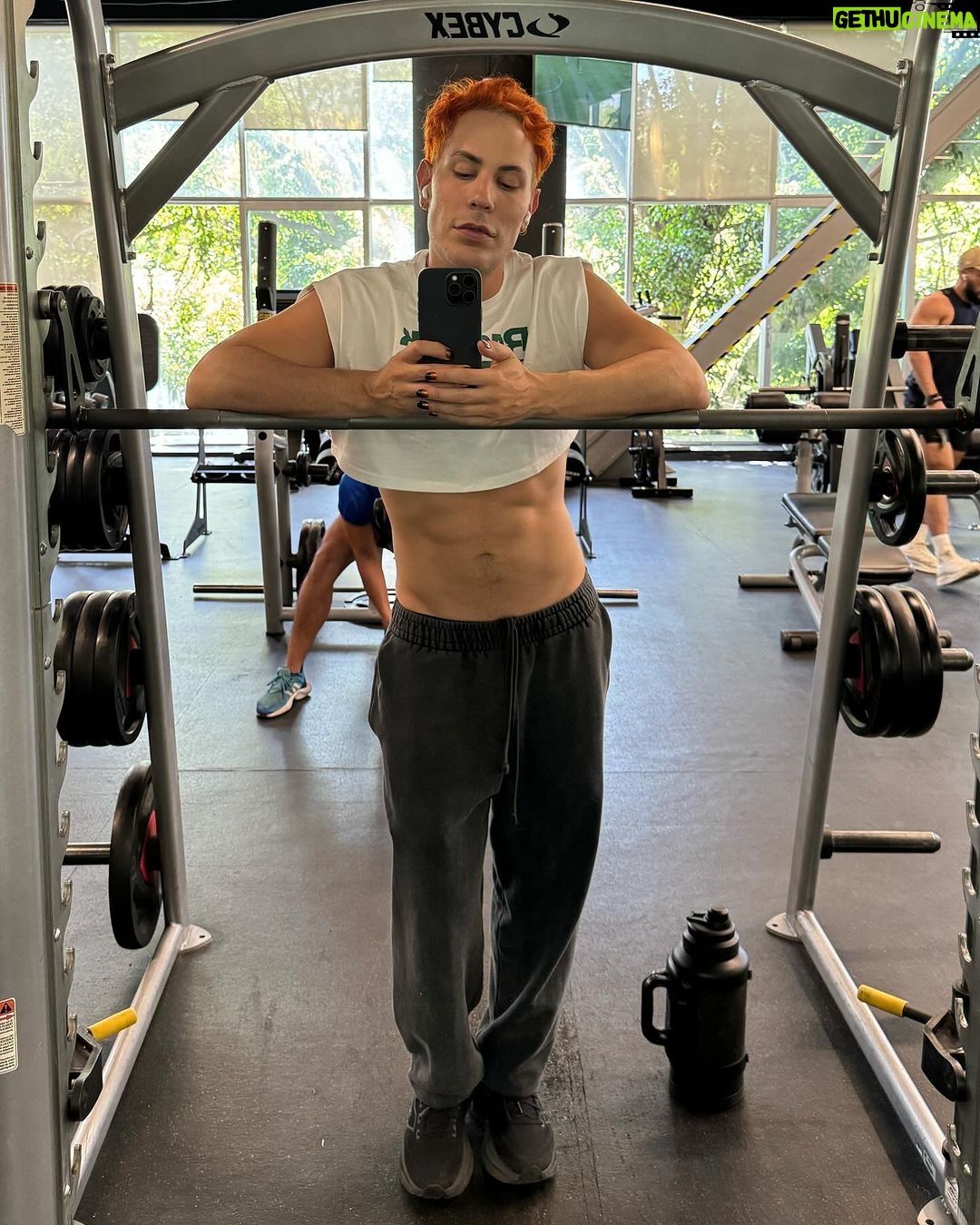 Christian Chávez Instagram - Saturday fitness 🧡💪🏼 Mexico City, Mexico