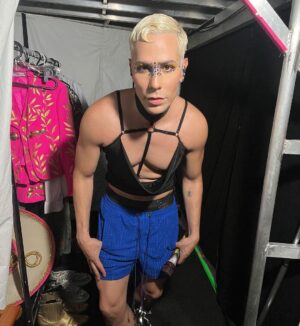 Christian Chávez Instagram - 🧞‍♂️💙
Clothing: @boldstrap 
Styling: @pablo_palomeque_ & @carlosesser