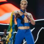 Christian Chávez Instagram – 💚💛💙 
Top @boldstrap 
Pants @usamaishtay 
Styling @pablo_palomeque_
📸 @frescolns Allianz Parque Palmeiras