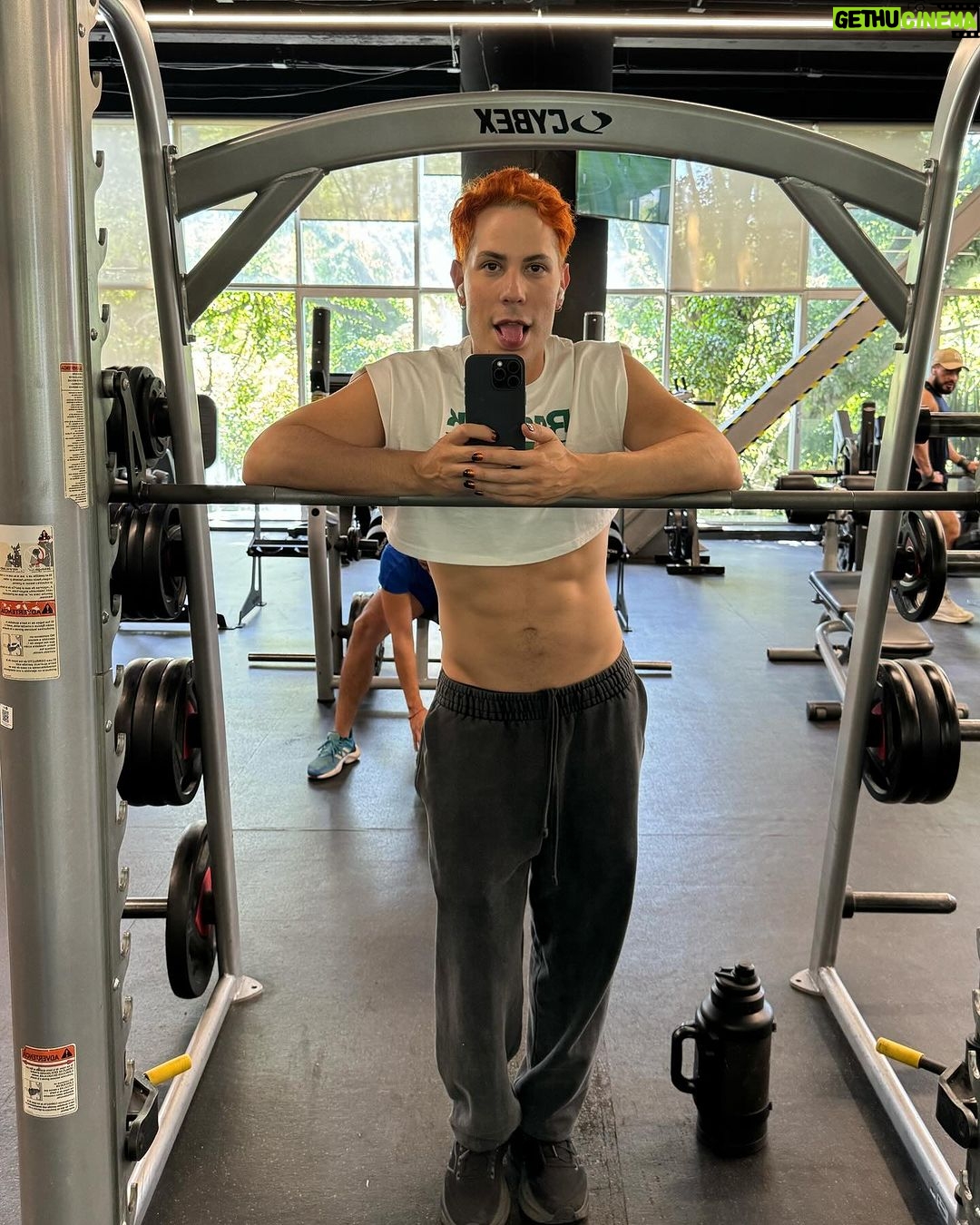 Christian Chávez Instagram - Saturday fitness 🧡💪🏼 Mexico City, Mexico