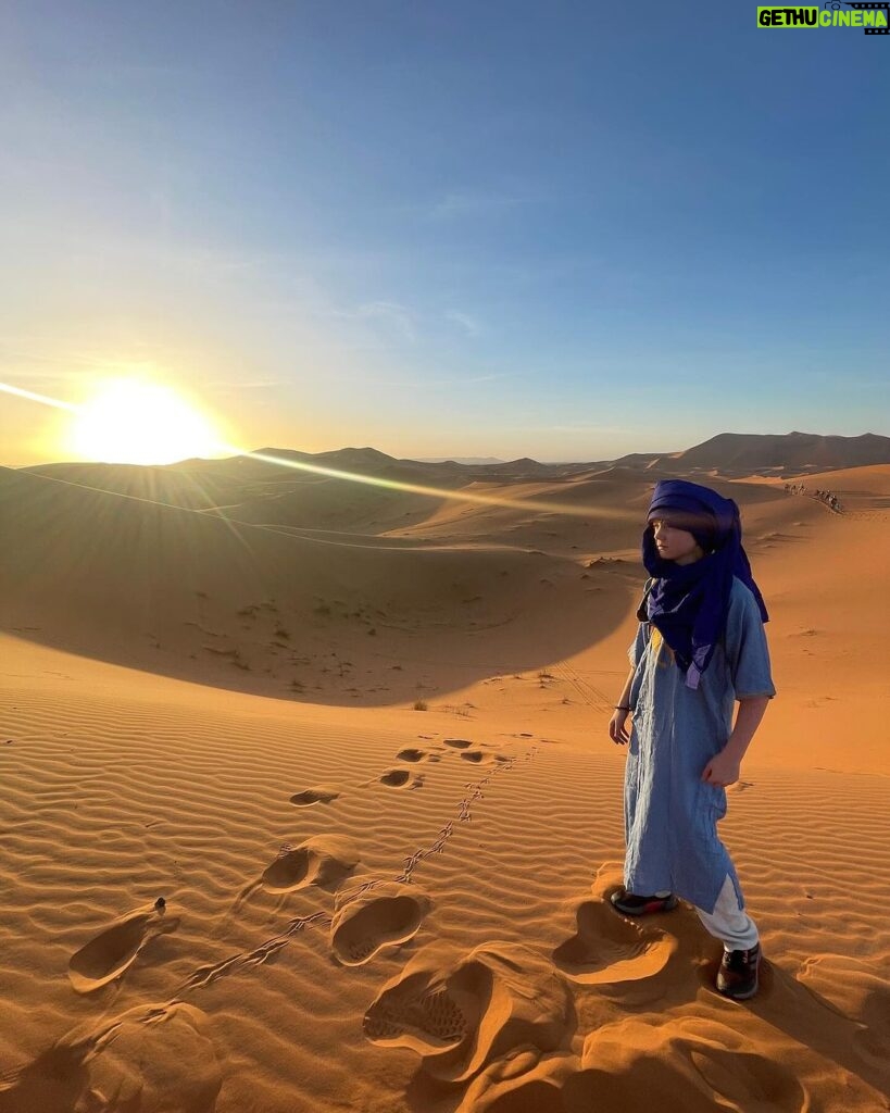 Christian Convery Instagram - Sahara Desert 🐪