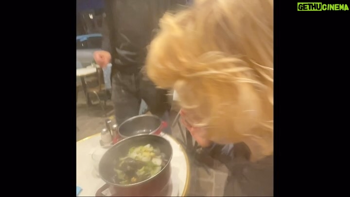 Christian Convery Instagram - Les meilleure Moules Frites a Brussels avec la sauce au vin blanc et de l’ails! Brussels, Belgium