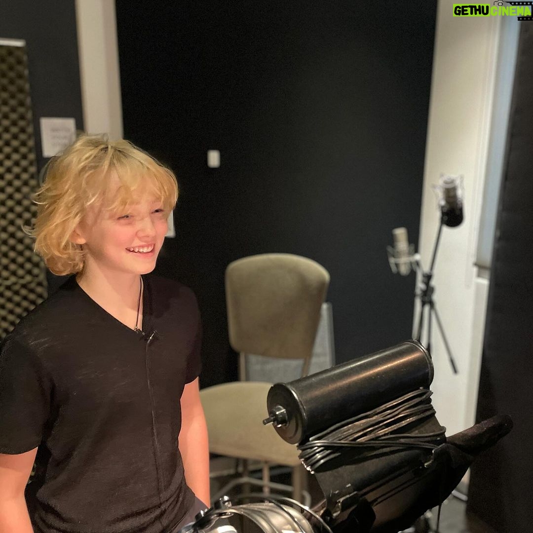 Christian Convery Instagram - @sweettoothnetflix ADR #sweettoothseason3 #sweettooth #gus