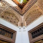 Christian Convery Instagram - Bahia de Palace -Bahia Palace is renowned for its exquisite decoration. Its walls are adorned with stucco carvings of intricate Arabic inscriptions, geometric patterns, arabesques and muqarnas. The palace floors are paved with dazzling marble and zellij tiles. The Bahia Palace (Palais de la Bahia) is one of Marrakech’s most imposing buildings. It was constructed at the end of the nineteenth century and was intended to be the most impressive palace of all time. The building has eight hectares and 150 rooms that lead to various patios and gardens. Marrakech, Morocco