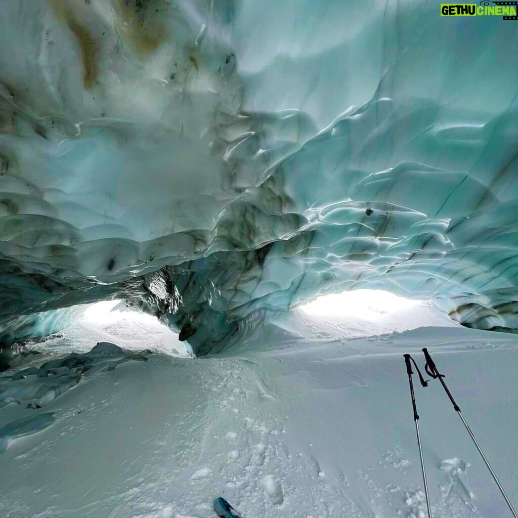 Christian Convery Instagram - Secret Ice Cave found. #natureswonder #wanderlust #secretcave #frenchalps #valthorens #alps #nature #secretcave #icecave Val Thorens