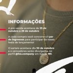 Christian Figueiredo Instagram - NOSSA PRÉ-VENDA JÁ COMEÇOU! Acesse o link da bio para poder comprar o colar AURORA e a pulseira UNIQUE! Cada compra na page de pré-venda da FOS te dá a chance de ganhar um par de ingressos para a nossa festa de lançamento, que acontece no dia 08 de novembro! O resultado do sorteio sai dia 30 de Outubro em live, às 19h - onde serão divulgados os 5 ganhadores (sim, são CINCO pares de ingressos) que poderão participar da nossa festa! E aí, já escolheu o que vai levar pra casa?