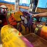 Christian Figueiredo Instagram - hoje foi um dia artístico… ✨🎨🍷