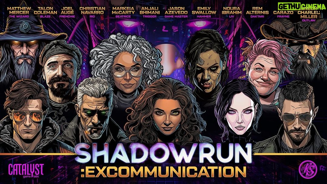 Christian Navarro Instagram - 🎉THANK YOU! 🎉 As we approach the finale tonight, feeling SUPER thankful for everyone that made this incredible series happen! HUGE thank you to @catalystgamelabs for believing in us and making this a reality and massive thanks to the cast and crew. So honored and still pinching ourselves! Your VIEWS, LIKES and COMMENTS on the season on YT are what will make a season 2 happen! (Link in BIO) #ttrpg #tabletoprpg #actualplay #criticalrole #mandalorian #shadowrun #shadowrunner #shadowrunners Los Angeles, California