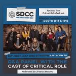 Christian Navarro Instagram - If you know me you know I’ve fallen in love with @dndwizards and all things #ttrpg and it’s been incredible meeting some of my heroes in that world. @critical_role thank you so much for the chance to be a part of your story and I’m overjoyed to share my first #sdcc with all of you. I will see you there!