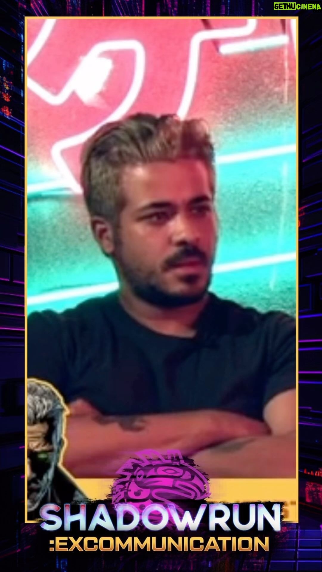 Christian Navarro Instagram - @christianleenavarro dropping WISDOM as Rio in #shadowrun pt 2. ♥️ Part 3 premieres tonight at 8pm ET (5pm PT) (link in bio) #christiannavarro #shadowrunner #cyberpunk #ttrpg #tabletoprpg #criticalrole