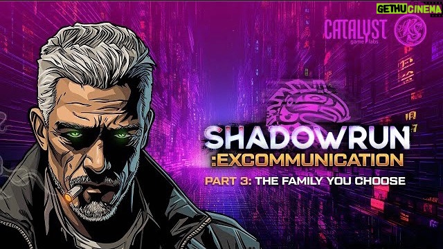 Christian Navarro Instagram - Are you ready for Pt. 3 of #shadowrun Excommunication tomorrow at 8pm ET (5pm PT)!? (Link in Bio) Make sure to catch up on part 1-2 if you haven’t already! (link in bio) #shadowrunner #catalystgamelabs #ttrpg #tabletoprpg #cyberpunk #criticalrole