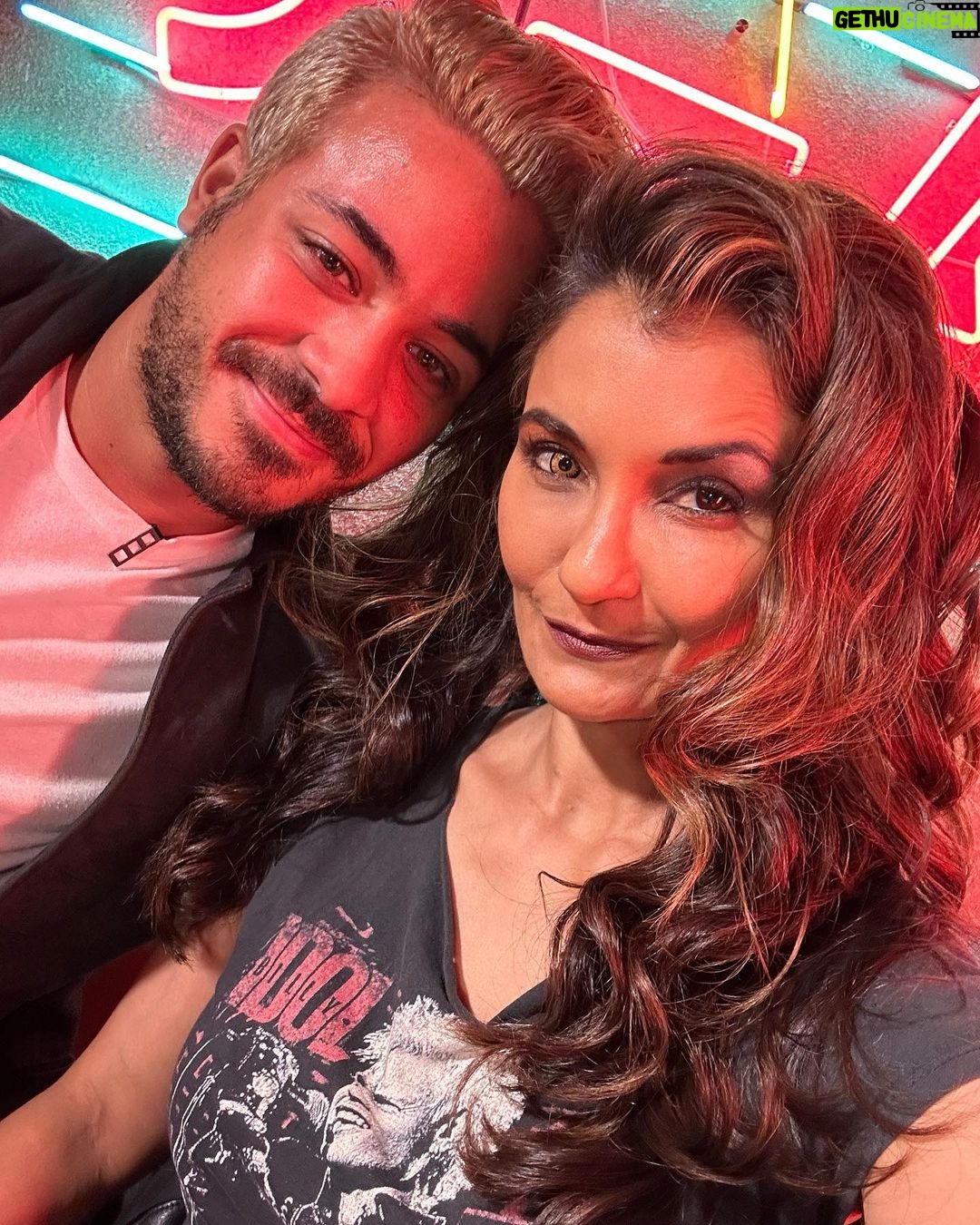 Christian Navarro Instagram - Fill your world with people who make you feel seen, heard, and loved. Like these two. But not these two cause they’re mine!!!! Jk. But not really?