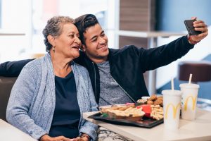 Christian Navarro Instagram - #ad It’s not easy finding a lunch that is good enough for Grandma...Thankfully there's @McDonalds juicy new #ButtermilkCrispyTenders! Between filming and travel, I try to make every moment we have together special... and delicious! Make sure to stop by today for “Bring Your Grandma to McDonald’s Day” and get her a meal you know she’ll love 😀 
bit.ly/2yRUdqg