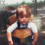 Christian Navarro Instagram - Blond haired blue eyed and the most peaceful my minds ever been. #tbt