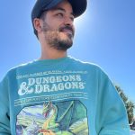 Christian Navarro Instagram - It’s a big day for me! Decided to dress accordingly. ⚔️🏹 You can catch me on two wonderful streams tonight rolling some math rocks. Check out my story for the links.