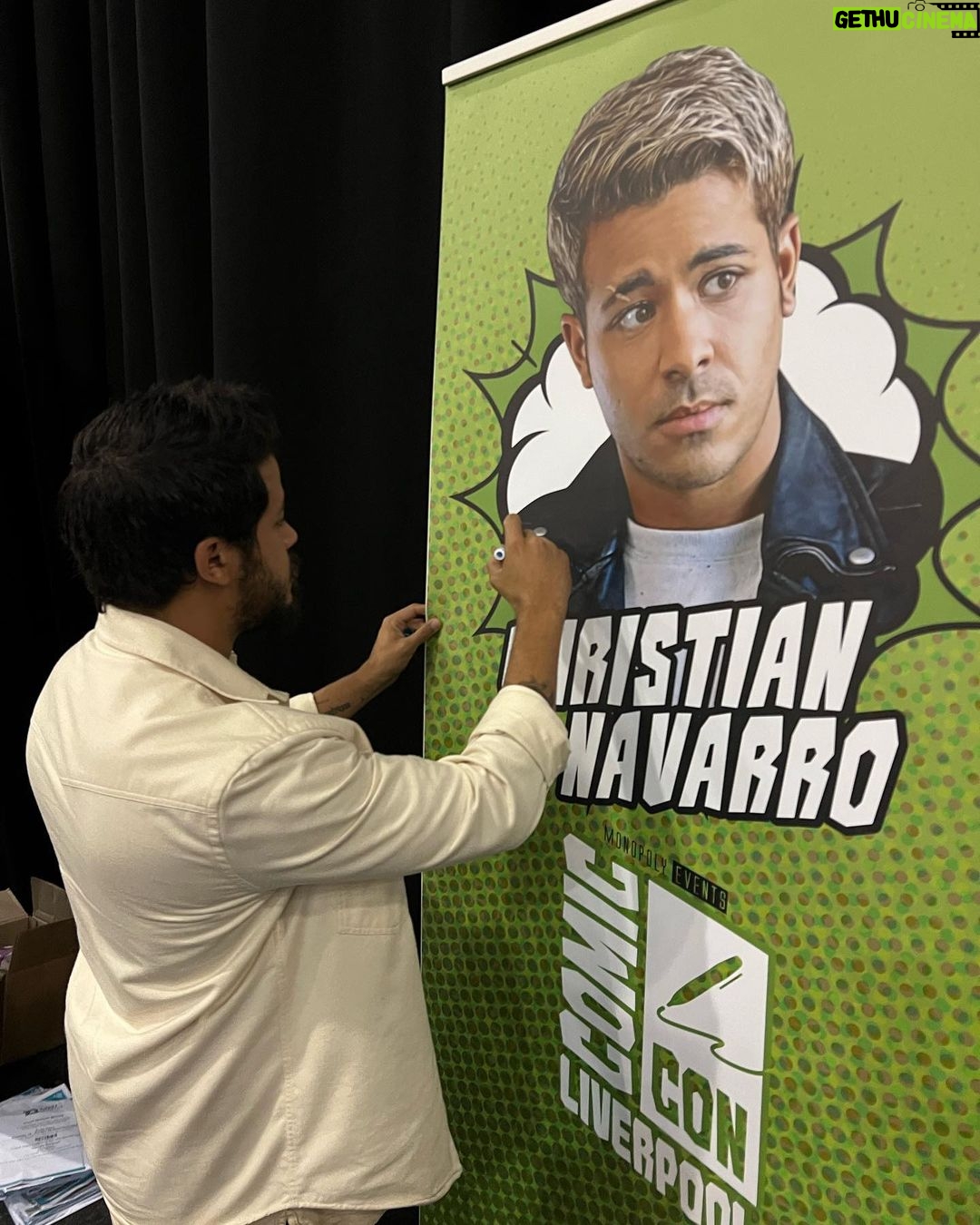 Christian Navarro Instagram - I incepted myself. #liverpoolcomiccon ACC Liverpool