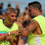 Christian Vieri Instagram - La prima tappa della @bobosummercup con il bomber @hernancrespo da Footvolley ⚽️ a padel 🎾🎾🎾