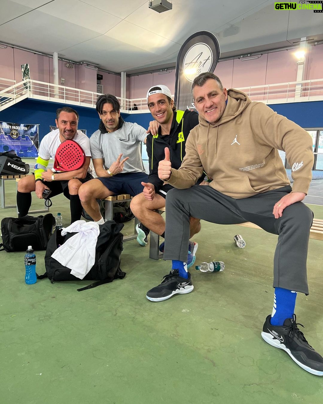 Christian Vieri Instagram - Padel time 🎾🎾🎾🎾. @cristianbrocchi @alessandro_matri_32 @bombardinidavide 🎾🎾🎾🤪🤪🤪🤪🤪🤪