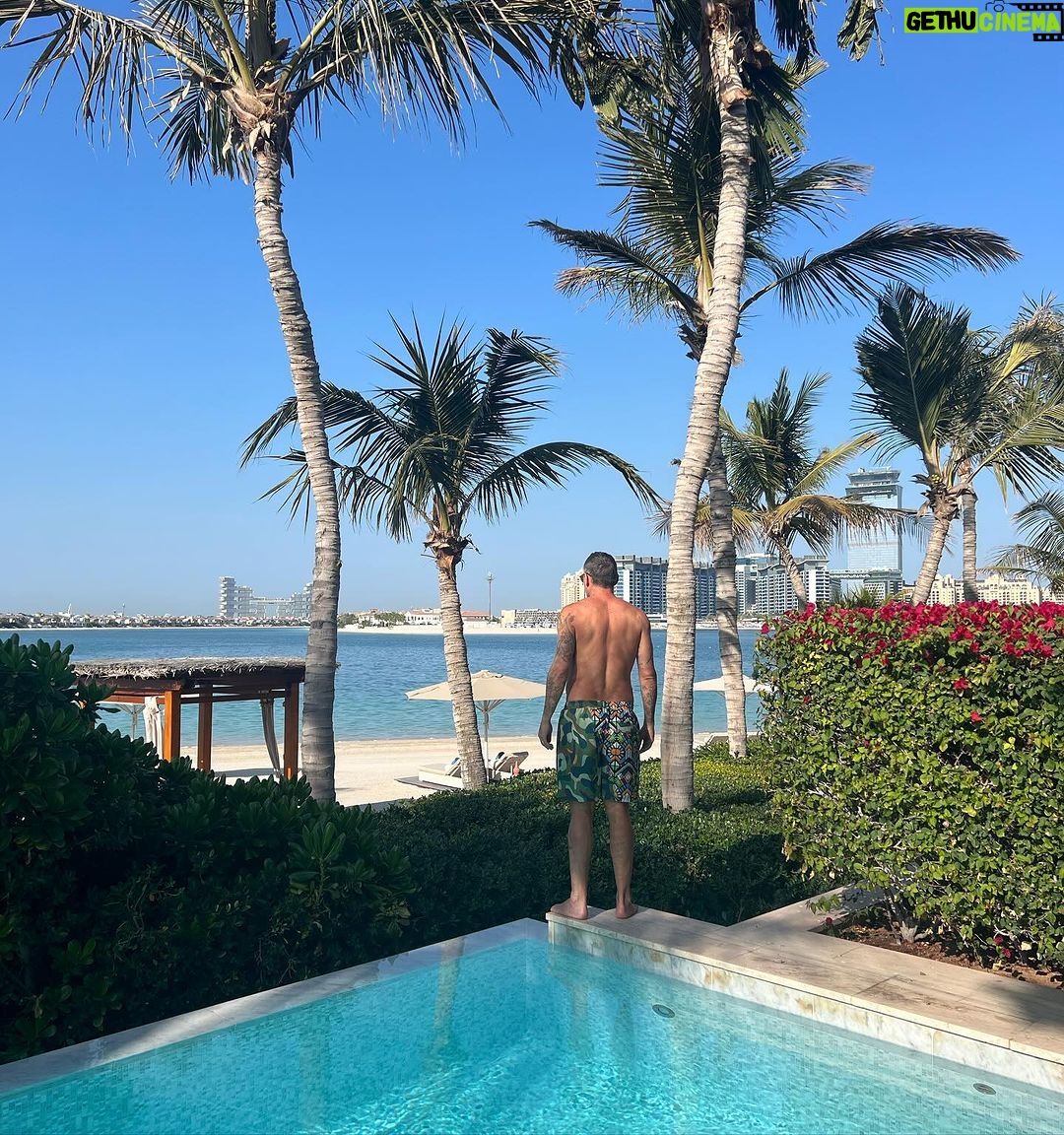 Christian Vieri Instagram - Goodmorning!!!🌴🌴🌞🌴🌞🌴🌴🌴 @oothepalm One&Only The Palm Dubai