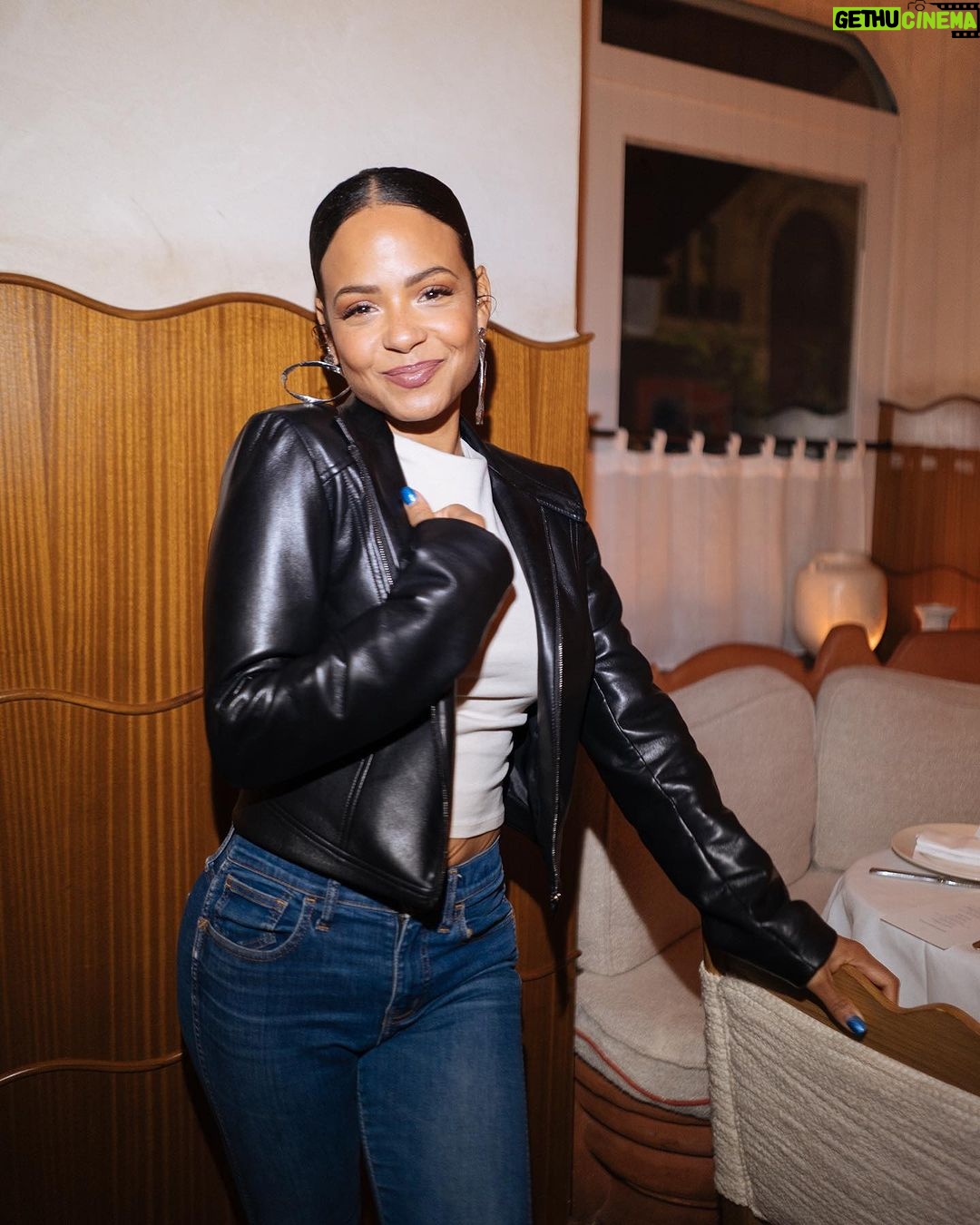 Christina Milian Instagram - Dinner with my @CultNaked girls. 🖤 @maryfurtas you’re wildly talented.. ❤️🔥❤️🔥 this next drop is a vibe. Anna Paris