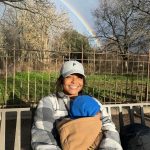 Christina Milian Instagram - Beautiful day to be out with my kiddos & their Tonton @juli1_t 🌈💜 Jardin des Plantes