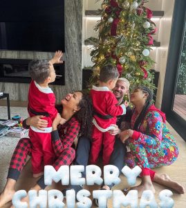 Christina Milian Instagram - Good Morning and Merry Christmas! Praying you all feel an extra dose of joy through the coming year! May your hearts be filled with light! Lots of love from our family to yours. 🎁🎄✨