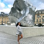 Christina Milian Instagram - Paris is always a good reason to dress up. ✍🏽🩶✨ 🛍️: @majeparis @karllagerfeld Place Vendôme