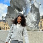 Christina Milian Instagram - Paris is always a good reason to dress up. ✍🏽🩶✨ 🛍️: @majeparis @karllagerfeld Place Vendôme