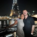 Christina Milian Instagram - Double Date beneath the twinkling lights of Eiffel Tower ❤️‍🔥✨ #DoubletheFun 👩‍❤️‍👨 #ParisLove #CoupledUp #EiffelTower #♾ #SoThisIslove