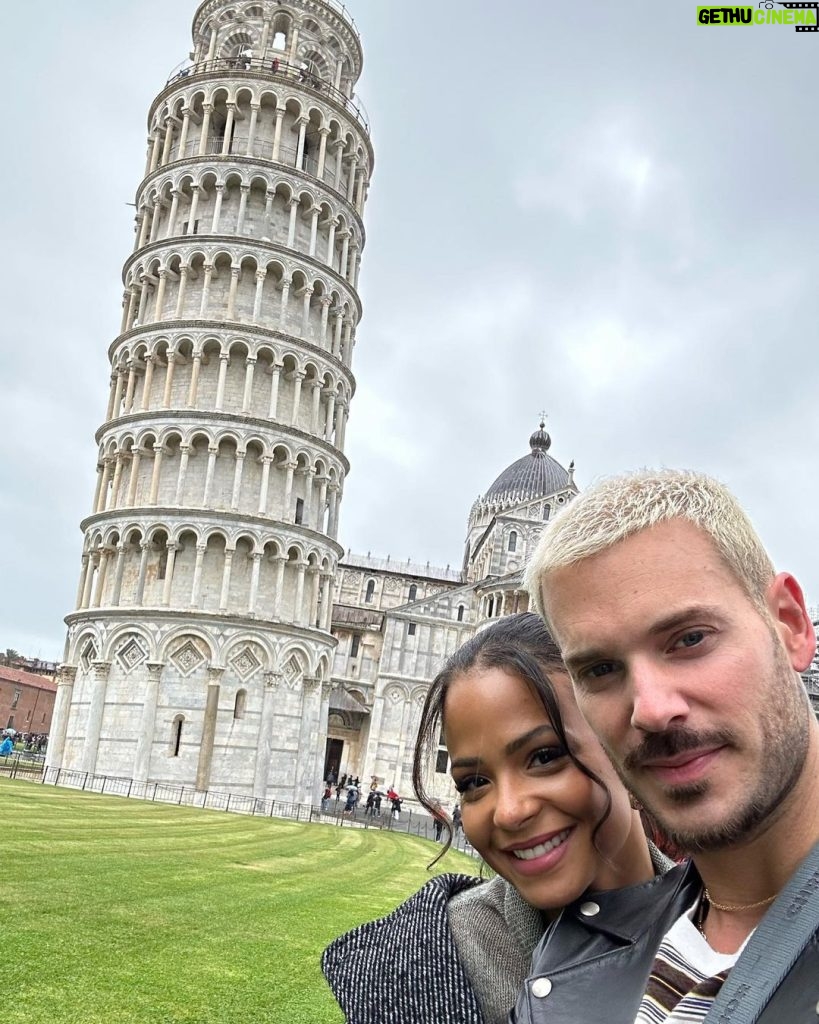 Christina Milian Instagram - The Leaning Tower of Pisa in person is unreal. I immediately flashed back to elementary school and learning about this beautiful wonder. Didn’t know it was as beautiful as it is in real life. Thank you to my Bebe for an awesome & unforgettable birthday gift. **Can’t wait to show you guys what came after THIS! 😍** Leaning Tower Of Pisa Italy