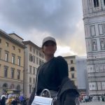 Christina Milian Instagram - We’re Tourists Today 🩶⚡️ ❣️𝐹𝑙𝑜𝑟𝑒𝑛𝑐𝑒, 𝐼𝑡𝑎𝑙𝑦. 𝐴'𝑙𝑎 𝐶𝑎𝑡ℎ𝑒𝑑𝑟𝑎𝑙 𝑆𝑎𝑛𝑡𝑎 𝑀𝑎𝑟𝑖𝑎 del’ 𝐹𝑖𝑜𝑟𝑒. 𝑃𝑎𝑠𝑡𝑎 🍝 @osteriapastella x 𝑆𝑡𝑎𝑡𝑢𝑒 𝑜𝑓 𝐷𝑎𝑣𝑖𝑑 𝑥 𝑀𝑖𝑐ℎ𝑎𝑒𝑙 𝐴𝑛𝑔𝑒𝑙𝑜. Florence