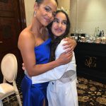Christina Milian Instagram - It’s all about giving back with good friends. #GlobalGiftGala #GivingBlue Had such a good time with some new and old friends! 🌎🎗️@evalongoria @mariarbravo Four Seasons Hotel George V Paris