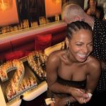 Christina Milian Instagram - Today we celebrate another year around the sun! It’s our Birthday!!! Couldn’t be happier to celebrate this day with my ride or die ❤️‍🔥 @mattpokora #ItsMyBirthday #TwinFlame 🎂 @jeffreycagnes 🍝 @giusetrattoria 📸 @pixelinephoto Thank you for planning us a special birthday surprise! @kikslaser Giusé Trattoria