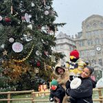 Christina Milian Instagram - We never miss a winter visit to Strasbourg, Christmas Market and as the kids grow older it only gets better every year. ❤️🥹 Kenna and Isaiah had their first snowball fight w/Matt’s parents ☃️ #HappyHoliday from the #Strasbourg #ChristmasCapital #christmasmarket #France Strasbourg "Marché De Noel"