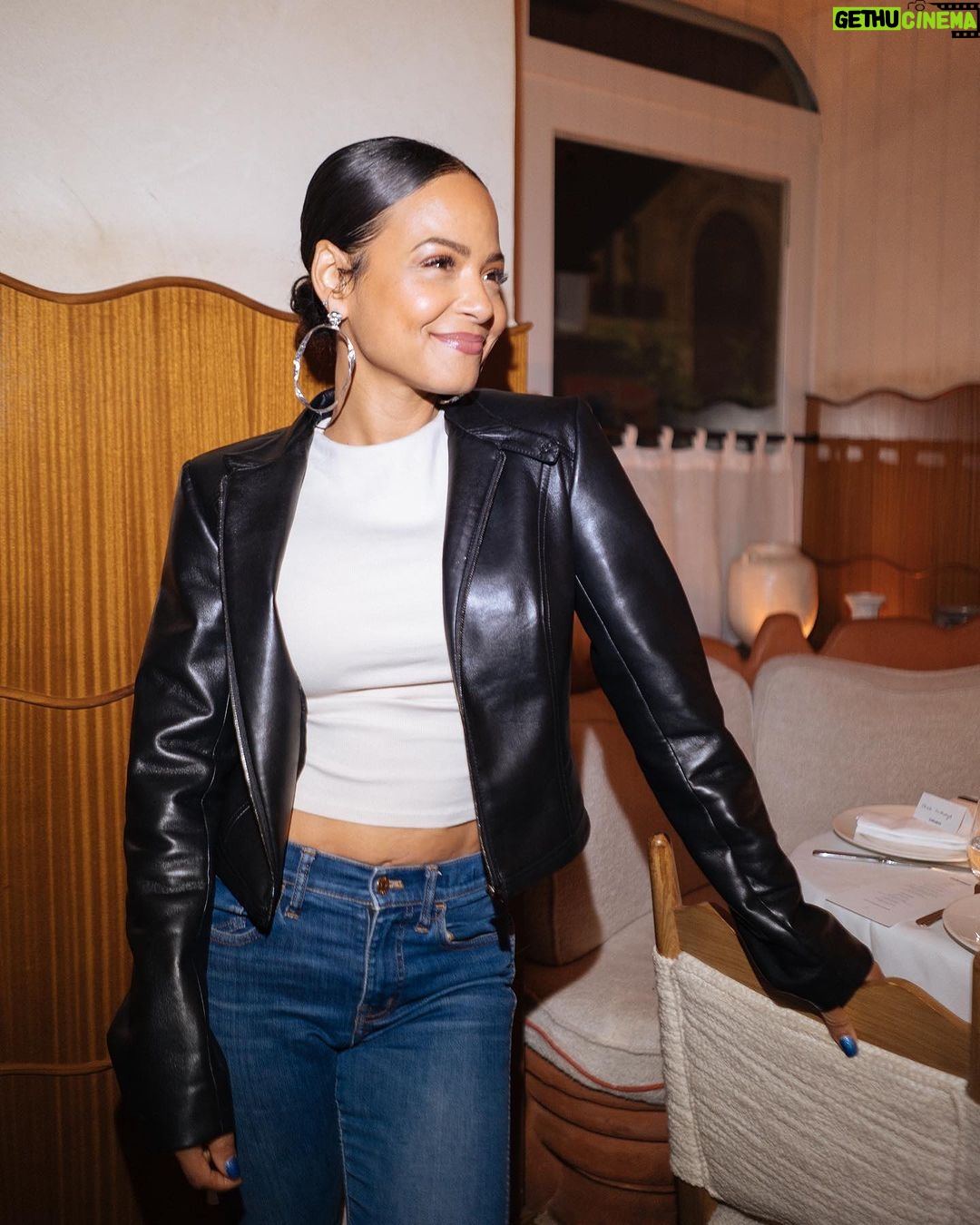 Christina Milian Instagram - Dinner with my @CultNaked girls. 🖤 @maryfurtas you’re wildly talented.. ❤️🔥❤️🔥 this next drop is a vibe. Anna Paris