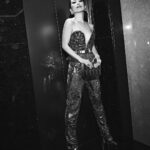 Christine Chiu Instagram - First time ever doing one show per day, and it feels AMAZING! Having a relaxing and easy #fashionweek is underrated! Thank you @albertaferretti @khoanguyennyc for spoiling me with a good time! Can’t wait to share all my favorite looks from this perfection of a collection 🖤 #albertaferretti #fw24 Slide 3 bc I chugged champagne on my way out 🍾 #mfw #milanfashionweek #fashionweek Milan, Italy