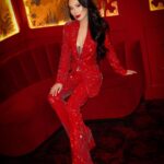 Christine Chiu Instagram - “In the end, the invisible dragon of nature is, ironically, the most real and tangible of all. After its deep winter slumber, this creator awakens in spring and rises to the sky to provide the earth with new life. In this context, the dragon is a pulsating force, the world’s activating agent.” - J. Keith Wilson, Smithsonian Ushering in a year of prosperity and vitality with close friends and family at the new Chyna Club, Las Vegas 🐉🐲🀄️ #chinesenewyear #lunarnewyear #yearofthedragon #lasvegas special thanks to Christian at @fontainebleaulasvegas VIP for making this happen last minute 🫶❤️ Fontainebleau Resort Las Vegas