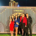 Christine Chiu Instagram - She’s rollin with the homies in the chic @alfaromeousa to @gqsports @gq @hwoodgroup @wynnlasvegas @farfetch @revolve parties before the big game 🎉🏈🚗🖤 Las Vegas, Nevada