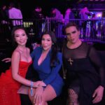 Christine Chiu Instagram - She’s rollin with the homies in the chic @alfaromeousa to @gqsports @gq @hwoodgroup @wynnlasvegas @farfetch @revolve parties before the big game 🎉🏈🚗🖤 Las Vegas, Nevada
