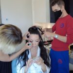 Christine Chiu Instagram - To this angel who has seen me at my worst and best, making me look and feel better from coast to coast, continent to continent, in moving cars and planes, and even while I’m sleeping for those 4am call times … Happy birthday @abramovicm ❤️🎉🫶 #glam #glamsquad #pfw #cannesfilmfestival #dwts #blingempire Los Angeles, California
