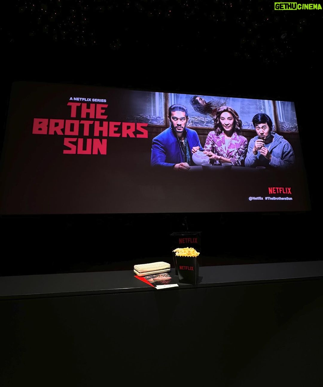 Christine Chiu Instagram - Before, during and after the world premiere of the best show Iβve seen in a long time, #TheBrothersSun ππΌππΌ Thank you @netflix for including us in this special night and sorry to have skipped the #afterparty to binge the rest at home π
ππ¬ THE BROTHERS SUN with @michelleyeoh_official @justin_chien @thesamlitv streaming now on @netflix β¨β¨ A Must Stream β¨β¨ #worldpremiere #datenight #bestshow #netflix #netflixandchill #aapi Los Angeles, California