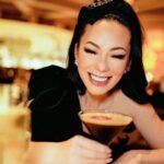 Christine Chiu Instagram - It’s giving WYNNer 🏆🎲 Dinner by the Lake of Dreams followed by a VIP #awakeningshow experience 😋😍 What are your #NYE plans tonight?! 👇🏻 @maisonwynn @wynnlasvegas #maisonwynn Wynn Las Vegas