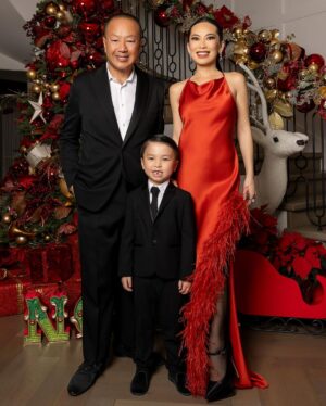 Christine Chiu Instagram - It’s the most wonderful time of the year! Wishing you and yours a very merry Christmas and festive holiday season 🎄 Happy birthday Jesus! ❤️

This year’s beautiful tree done by the Uber talented @brittanypattakos and her team @oneiradesigns 🙏🙏✨✨✨ thank you for reusing my existing ornaments and creating this tree in just a couple hours!