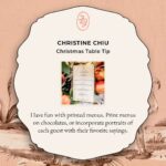 Christine Chiu Instagram - Those who know me know that giving is my love language ❤️ here are a few of my thoughts and tips during this season of gifting ✨ Merry Christmas Eve 🎄