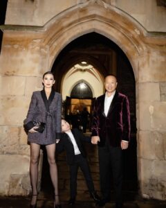 Christine Chiu Instagram - When London calls … ☎️🇬🇧👑 Attending the annual The King’s Foundation Christmas Carol Concert 2023, chauffeured by @hotelcaferoyal ‘s #SuiteJourney #rollsroyce 🚙 its slide 6 for me 🥹 In @chanel SS24 Hotel Cafe Royal
