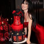 Christine Chiu Instagram - What did I do to deserve friends like you?! Thank you to this special crew for kidnapping me in the best of ways for a burlesque birthday bash ❤️💃🏻🫶 I love you all!