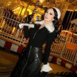 Christine Chiu Instagram - Winter wandering ❄️ London is a different kind of trip with kids 😅🎡🎠🎢🎟️🎄 #hydeparklondon #winterwonderland #actuallyquitefun Hyde Park, London